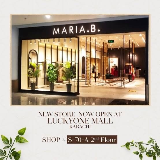 Designer Boutiques in Karachi-Maria. B